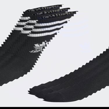 Sokker adidas Originals Mid Cut Crew Socks – 3 pack Sort | IL5022, 0
