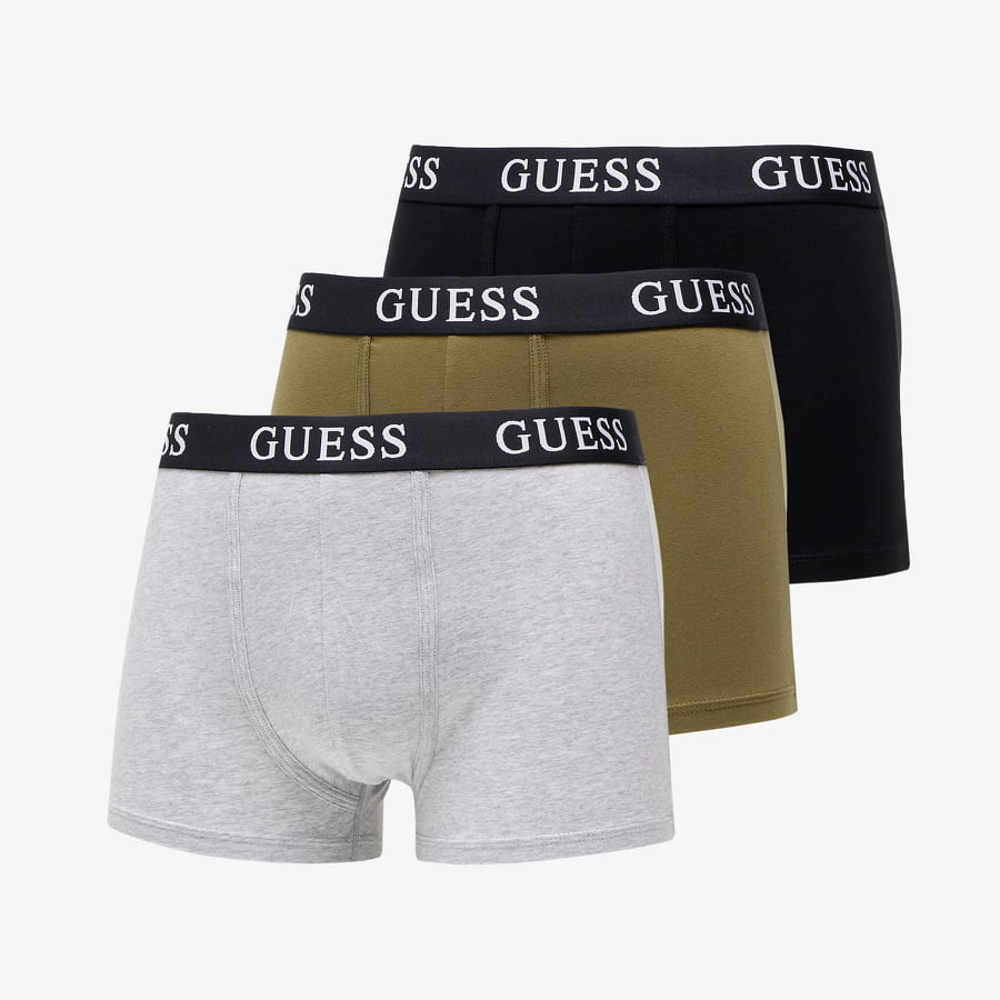 Boksere GUESS Joe Boxer Trunk 3 Pack Flerfarvet | U2BG05K6YW0-F9LY, 0