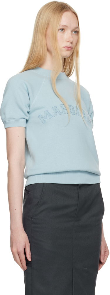 Sweater Maison Margiela Maison Margiela Short Sleeve Sweatshirt Grå | S51GU0136 M25016, 4