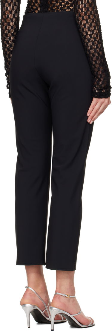Bukser Róhe Róhe Cigarette Scuba Trousers Sort | 414-30-166, 2
