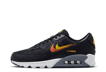Sneakers og sko Nike Air Max 90 Black University Gold Sort | FJ4229-001, 3