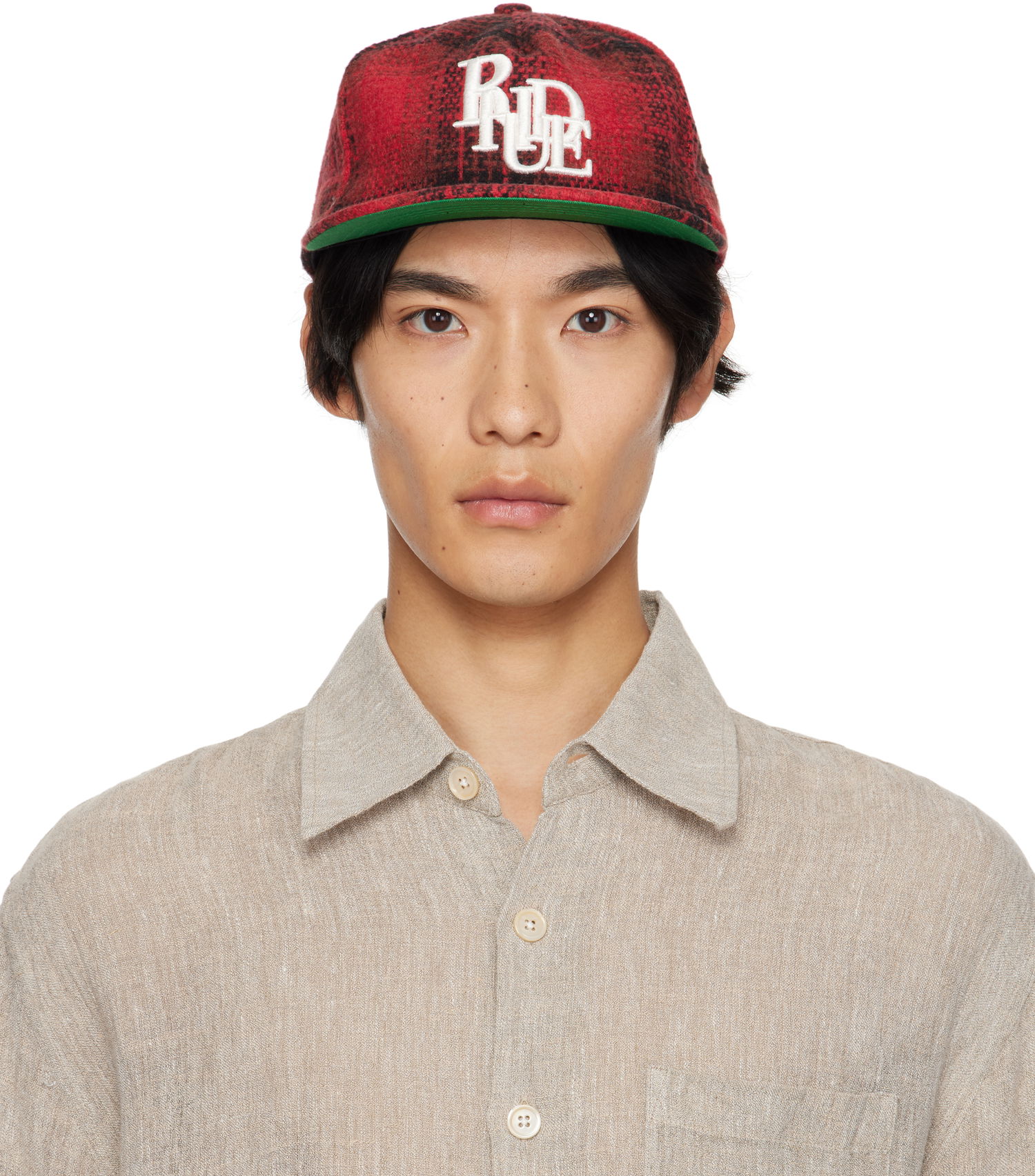 Kasket Rhude Rhude Scramble Logo Cap Rød | RHPF25HA01744, 0