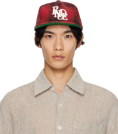 Kasket Rhude Rhude Scramble Logo Cap Rød | RHPF25HA01744, 0