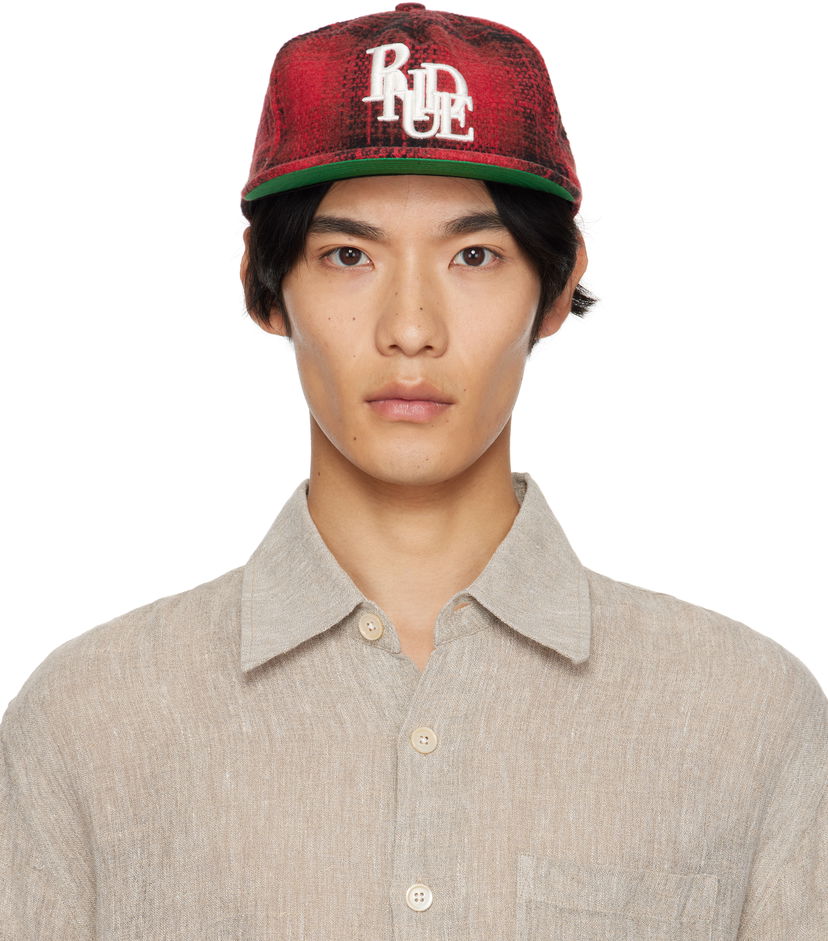 Kasket Rhude Rhude Scramble Logo Cap Rød | RHPF25HA01744