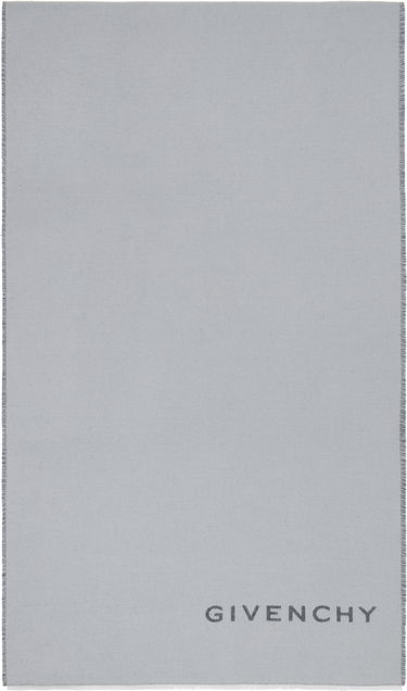 Tørklæde Givenchy Givenchy Woven Scarf Grå | BG00MUG06U050, 0