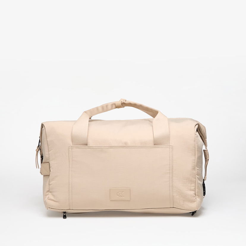 Rejsetaske CALVIN KLEIN Calvin Klein Jeans Metro Nylon Weekender Bag Beige | LV04G3104G PBF