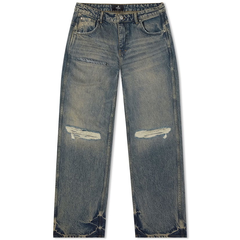 Bukser og jeans Represent Clo R3D Destoryer Sort | MLM607-25