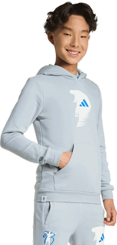 Sweatshirt adidas Performance Kids' Jude Bellingham Hoodie Blå | JX3965, 4