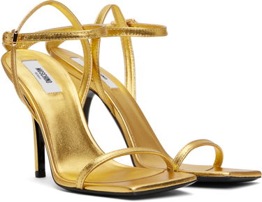 Skopleje Moschino Moschino Tina Heeled Sandals Metalisk | MA1655AC1M MC0 901, 3