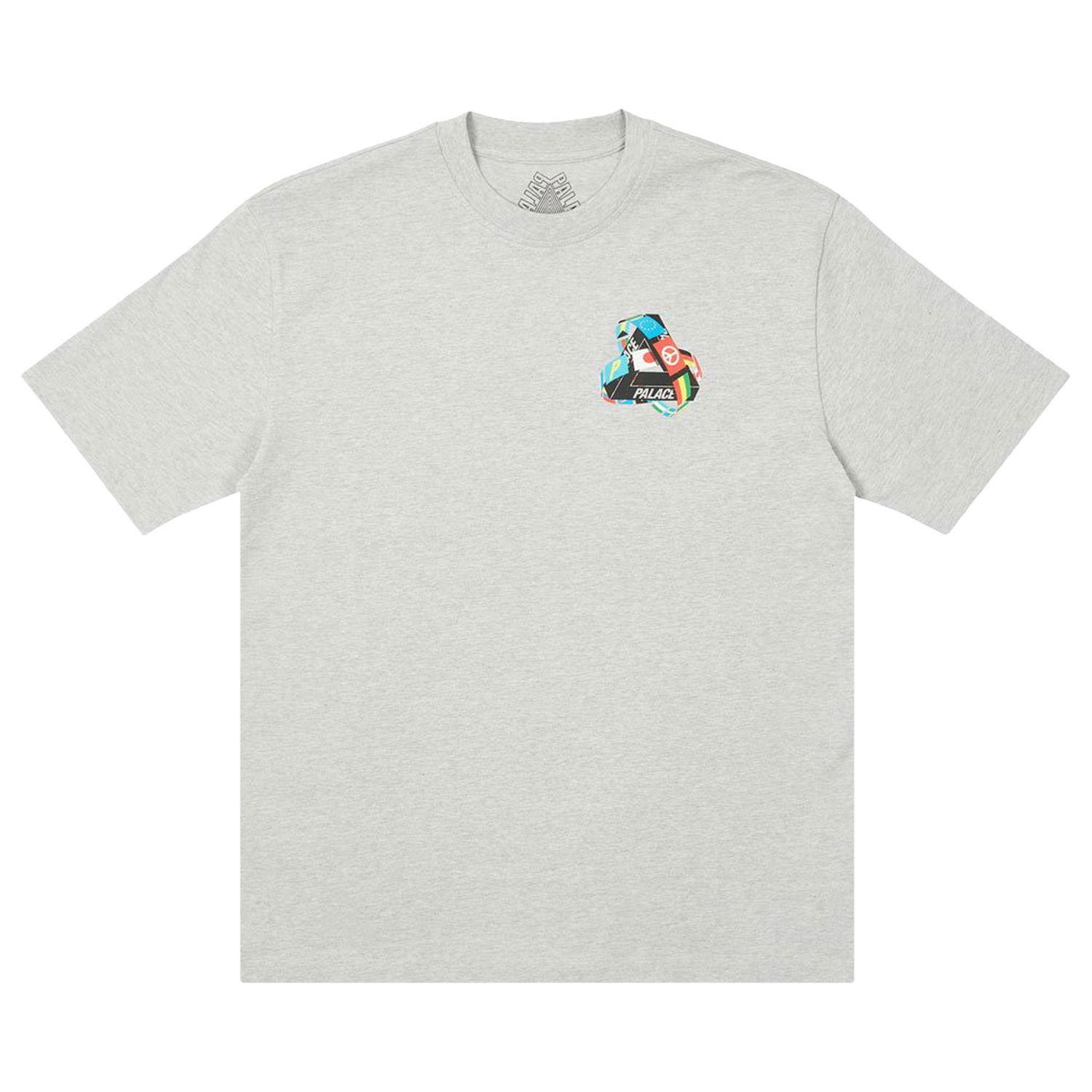 T-shirt Palace Tri-Flag T-Shirt Grå | P20TS091, 1