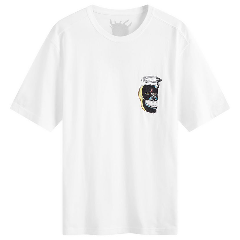 T-shirt Maharishi Maha Basquiat Nu-Nile Hvid | 5141-WHT