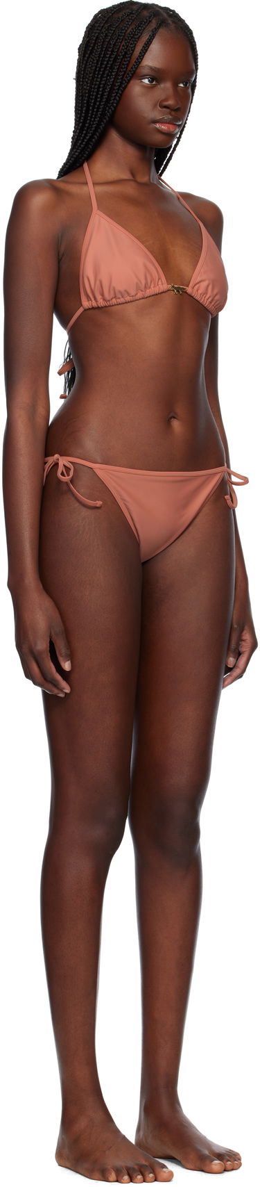 Badetøj MAISON KITSUNÉ Maison Kitsuné Baby Fox Bikini Set Lyserød | OW03201KQ0001, 1