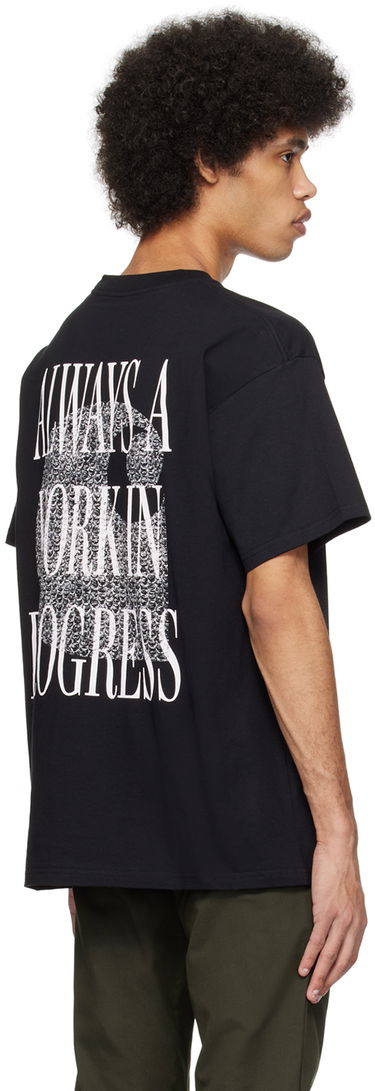 T-shirt Carhartt WIP Black 'Always a WIP' Graphic T-Shirt Sort | I033174, 2