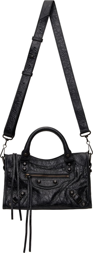 Håndtaske Balenciaga Mini City Bag Sort | 806395 2ABEK, 3