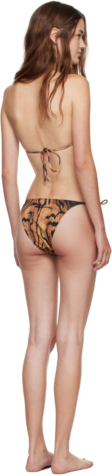 Badetøj Jean Paul Gaultier Jean Paul Gaultier 'The Wood' Print Bikini Brun | 25/03-W-BS031-J009P-0060, 2