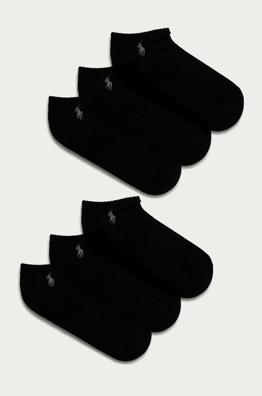 Sokker Polo by Ralph Lauren Pony Player Ankle Sock - 6 Pack Sort | 449723765001, 0
