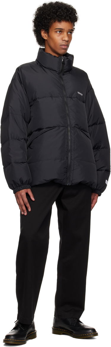 Puffer jakke Neighborhood Classic Down Jacket Sort | 242TSNH-JKM05, 3