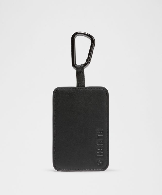 Nøgleringe lululemon Leather Alternative Tag with Carabiner SLNSH Collection Sort | prod11870532, 0