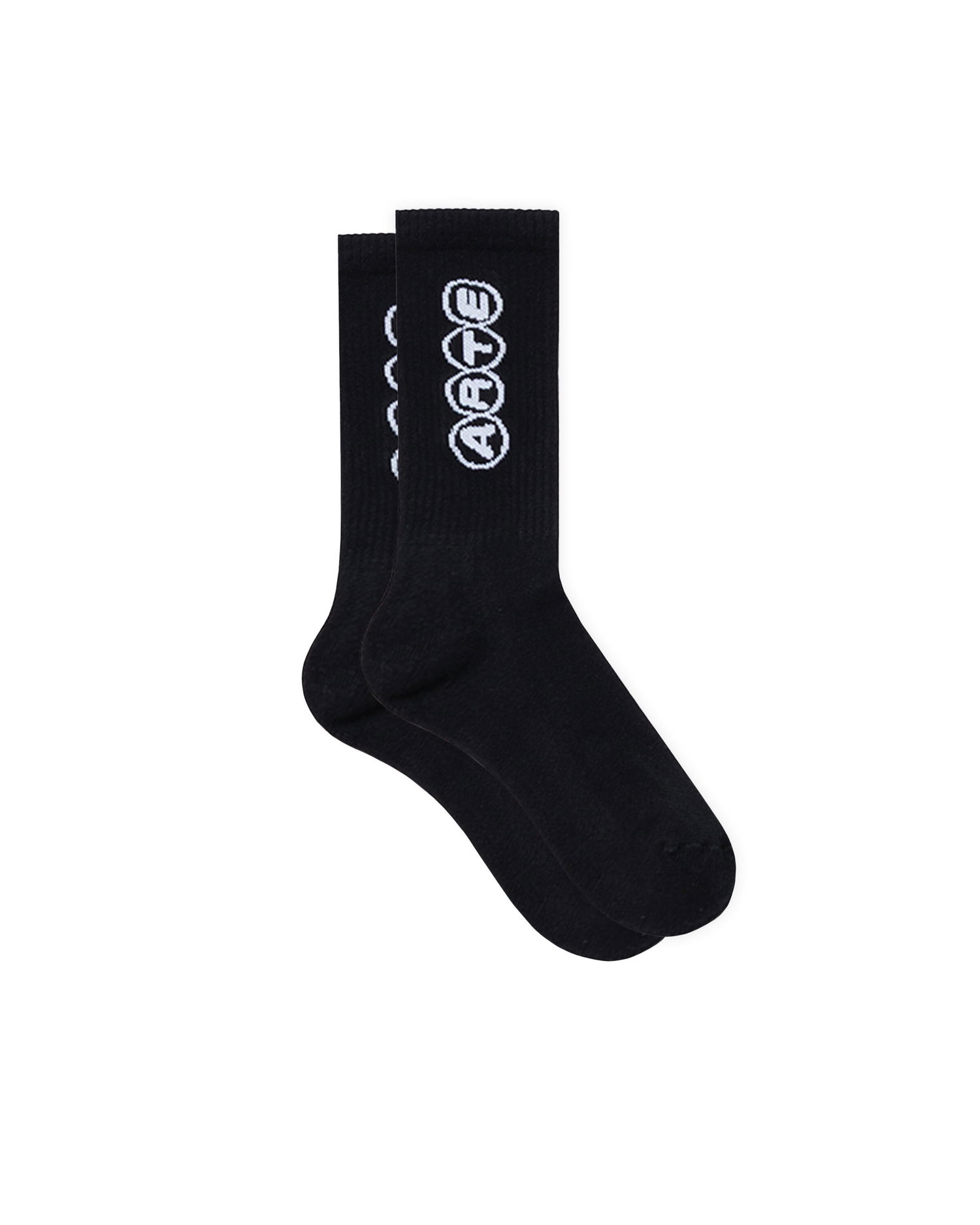 Sokker Arte Antwerp Arte Antwerp Circle Logo Socks Sort | AW25-236M-BLK, 0