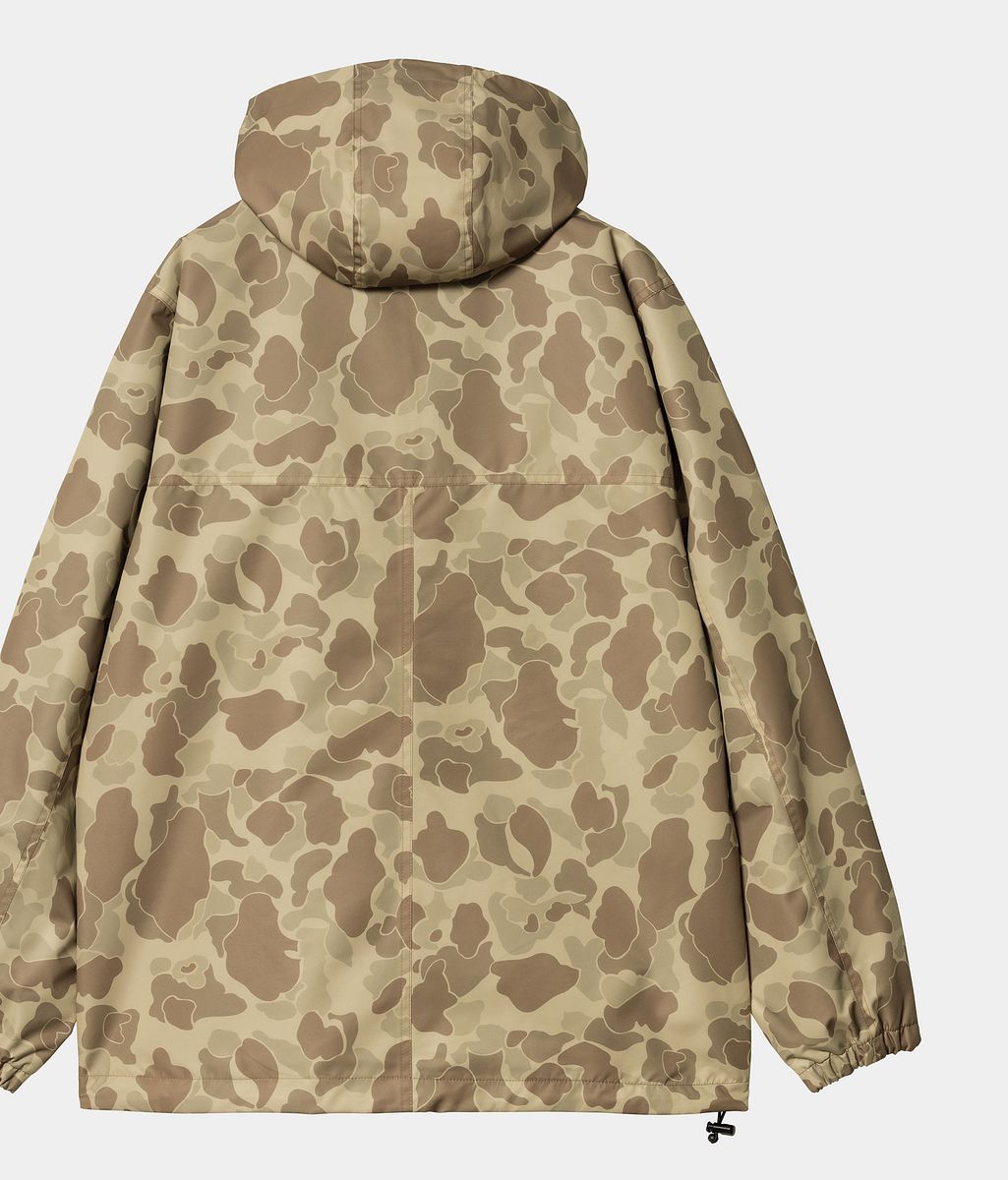 Vindjakke Carhartt WIP Carhartt WIP Camo Duck Windbreaker Pullover Beige | I030262_15, 1