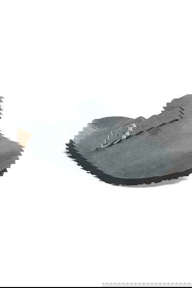 Sneakers og sko Birkenstock Birkenstock Boston Suede Clogs Grå | 1030874, 1