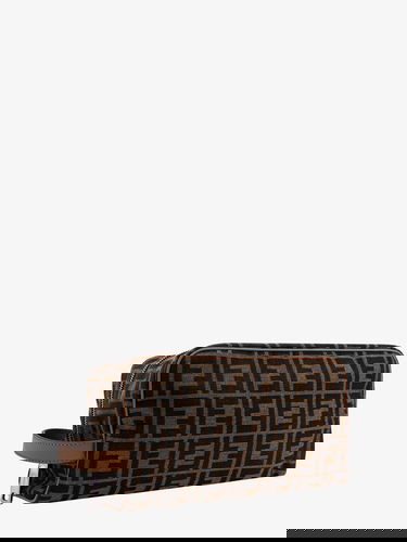 Rejsetaske FENDI Fendi Jacquard Beauty Case Brun | 7N0141ALWKF1HRM, 2