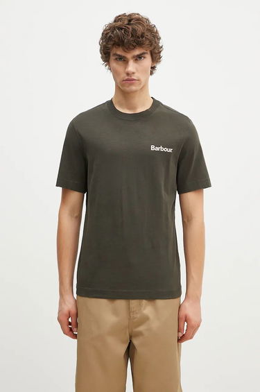 T-shirt Barbour Pitbright Relaxed T-Shirt Grøn | MTS1351, 0