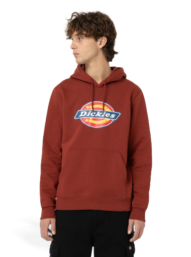 Sweatshirt Dickies Icon Logo Hoodie Bourgogne | 0A4XCB