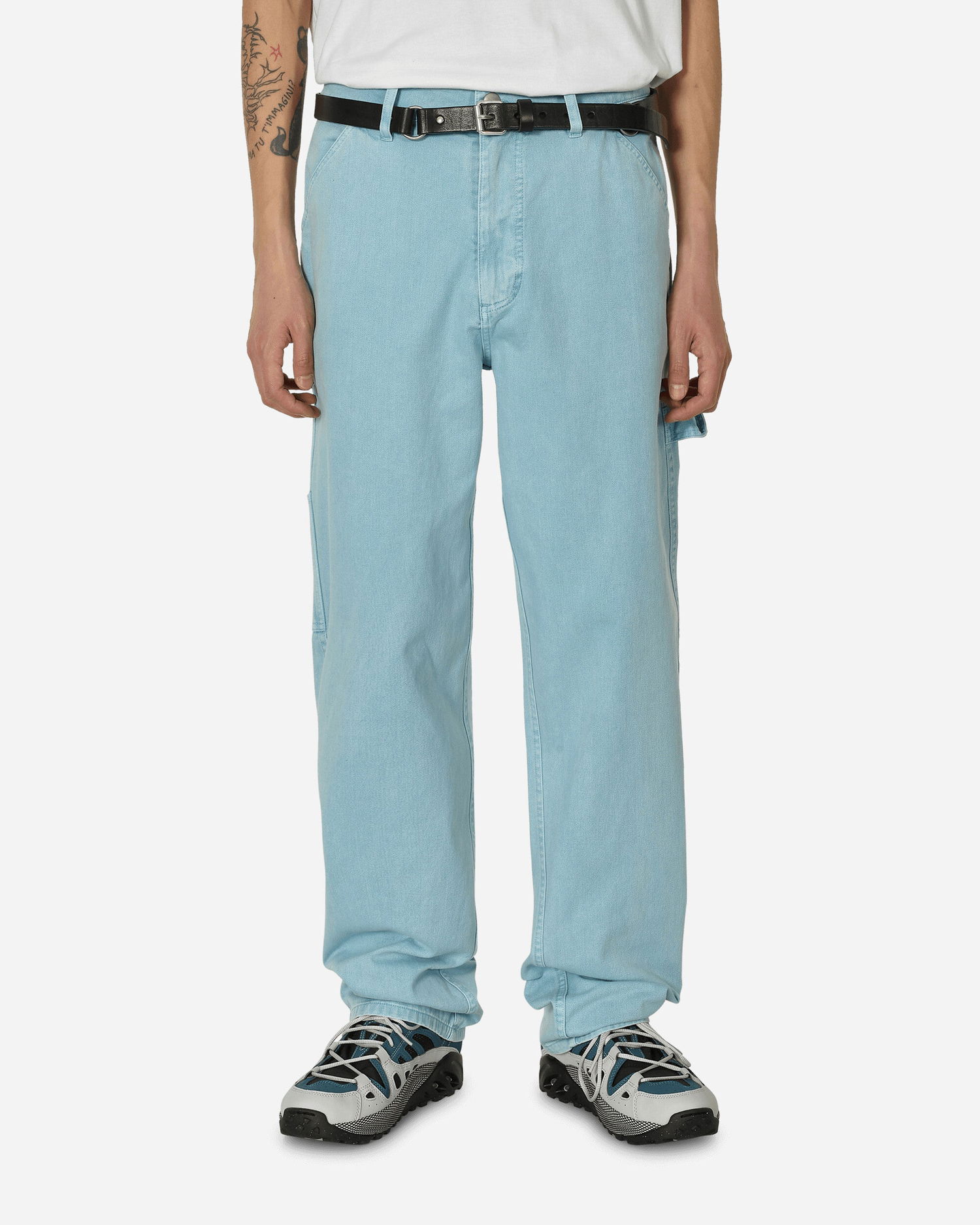 Jeans Awake NY Cotton Painter Pants Blue Blå | 9031863 BLUE, 0