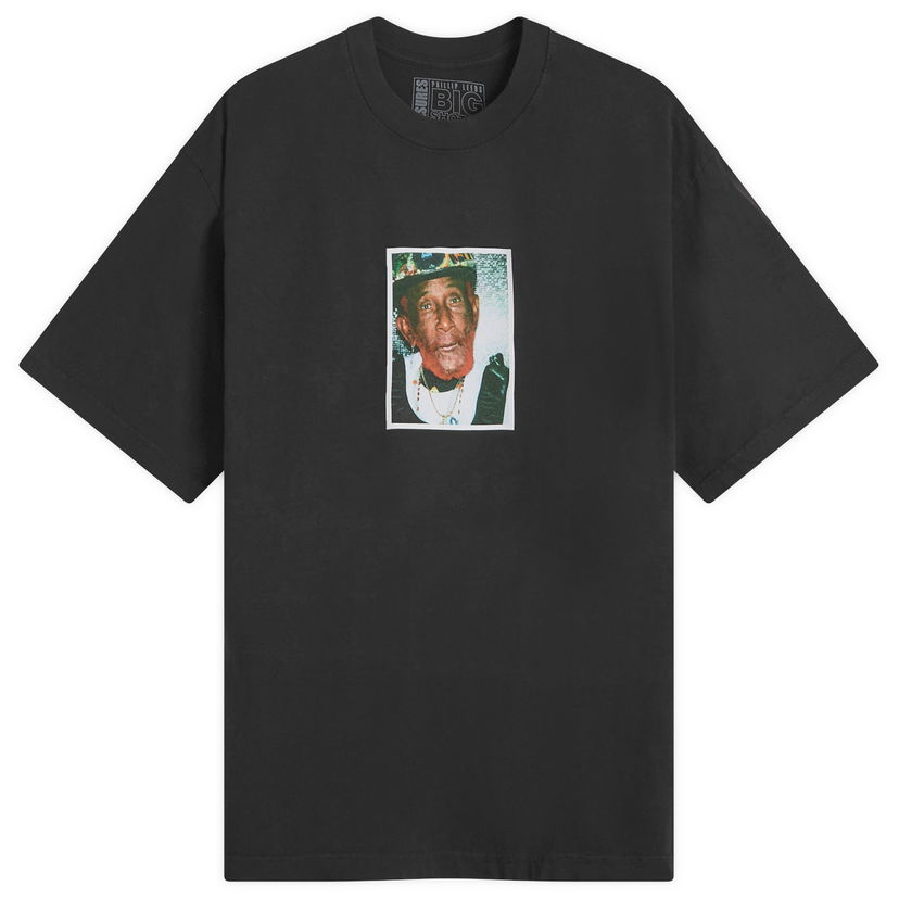 T-shirt Pleasures Pleasures x Lee Scratch Perry Graphic T-Shirt, Size Large Sort | P25SP084-BLACK