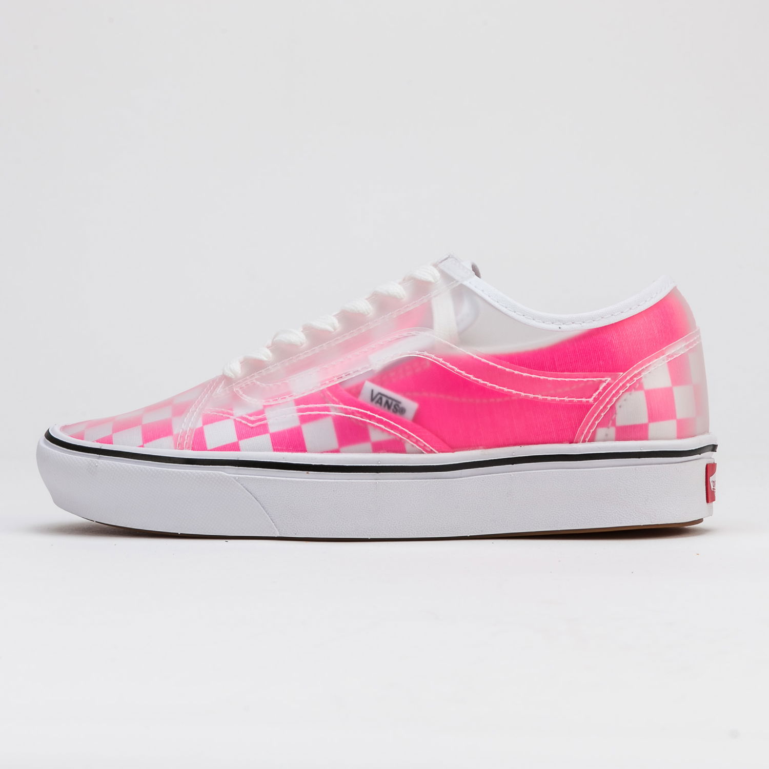 Sneakers og sko Vans Comfycush Slip-Skool Checkerboard Lyserød | VN0A4P3EWYI1, 0