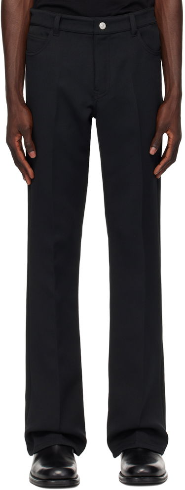 Bukser Courrèges Signature 70's Bootcut Trousers Sort | VESCPA021PL0007, 0
