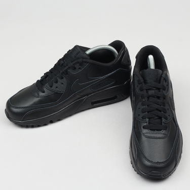 Sneakers og sko Nike Air Max 90 Leather GS Sort | 833412-001, 2
