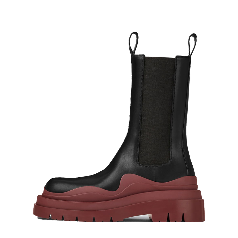 Sneakers og sko Bottega Veneta Tire Platform Boots Sort | 630297 VBS50 1507