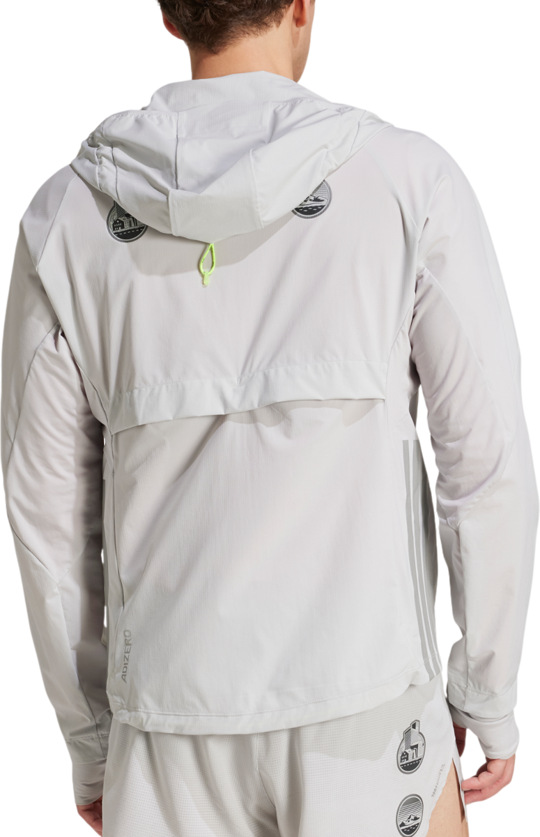 Vindjakke adidas Originals Adizero Ekiden Hooded Jacket Grå | jm7900, 1
