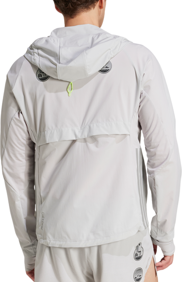 Vindjakke adidas Originals Adizero Ekiden Hooded Jacket Grå | jm7900, 1