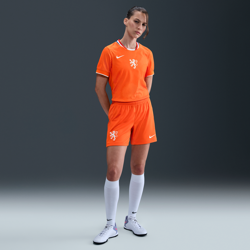 Shorts Nike Netherlands 2025/26 Dri-FIT Stadium Replica Home Shorts Orange | FZ9185-819