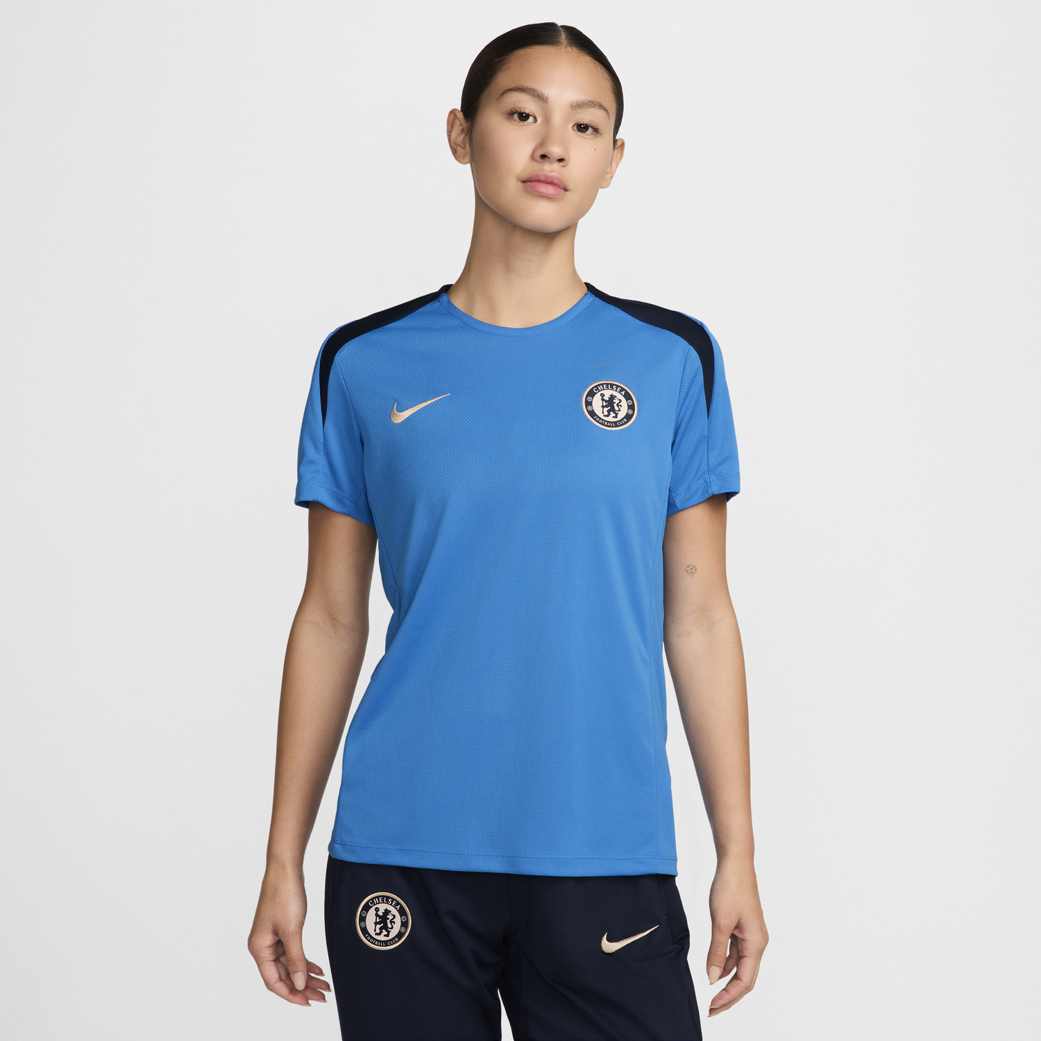 T-shirt Nike Dri-FIT Chelsea FC Strike Blå | FN9502-436, 0