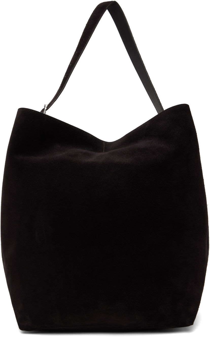 Mulepose TOTEME TOTEME Suede Tote Bag Sort | 234-WLGBG038-LE0004