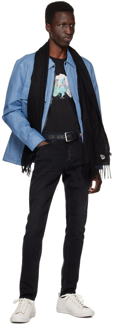 Bælter Paul Smith PS Paul Smith Zebra Belt Mørkeblå | M2A-7264-KZEBCA-47, 2
