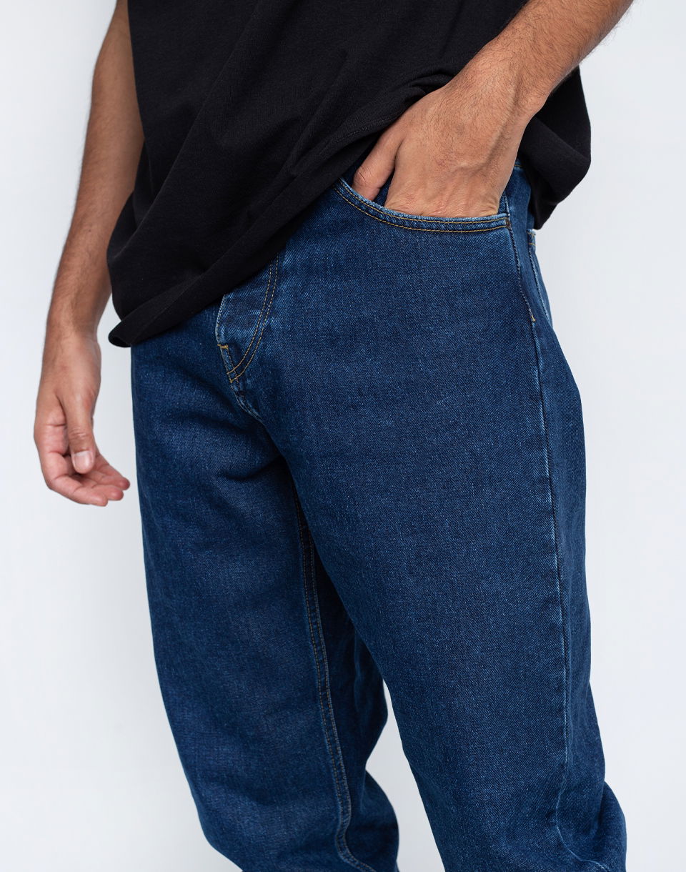 Jeans Carhartt WIP Newel Pant Mørkeblå | I029208, 1