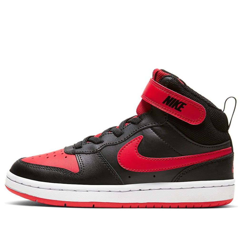Sneakers og sko Nike Nike Court Borough Mid 2 Velcro Rød | CD7783-003, 0
