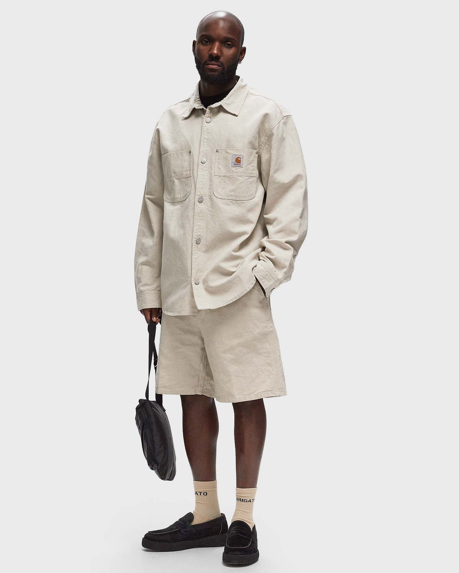 Jakke Carhartt WIP Walter Shirt Jacket Beige | I033578-05.02, 1