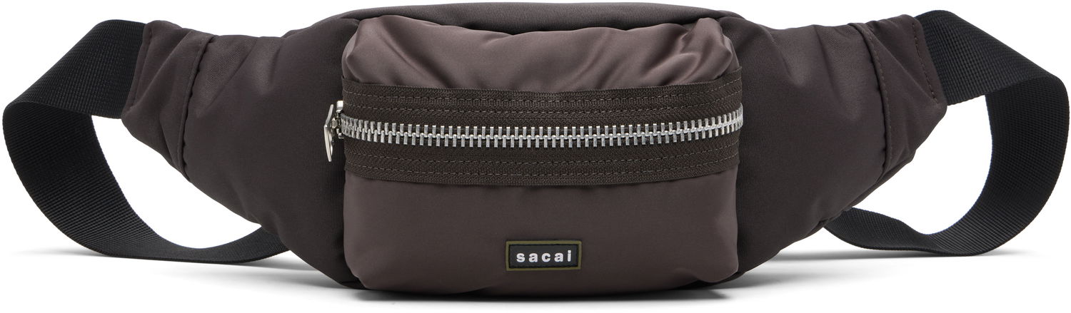 Taljetaske sacai Sacai Pocket Belt Bag Brun | 25-01019S, 0
