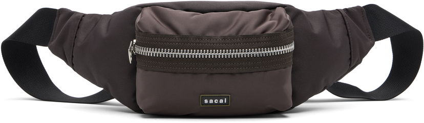 Taljetaske sacai Sacai Pocket Belt Bag Brun | 25-01019S