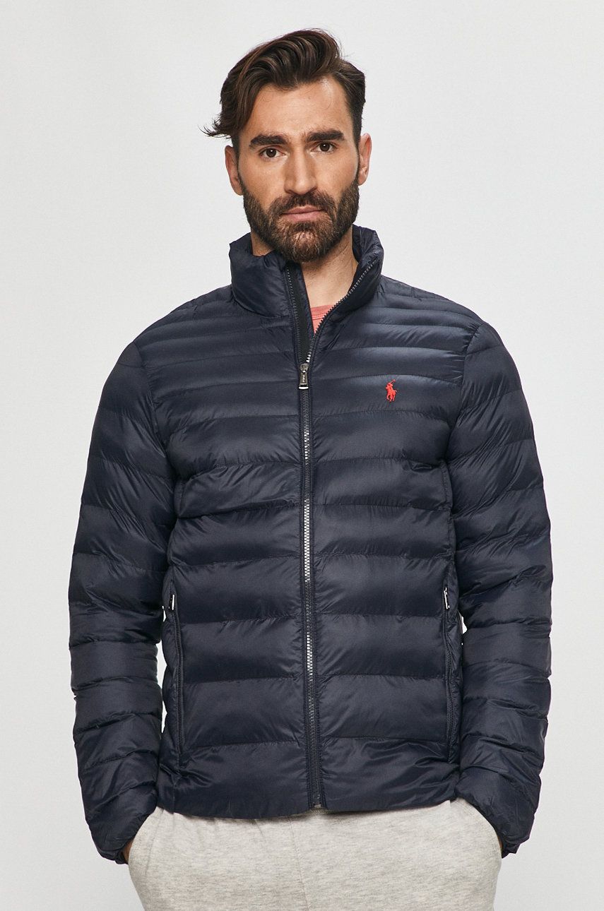 Jakke Polo by Ralph Lauren Recycled Lightweight Down Jacket Mørkeblå | 710810897007, 0