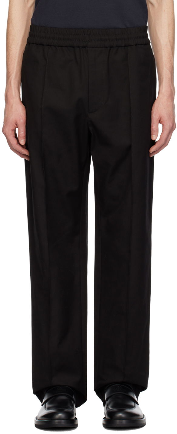 Bukser Valentino Pinched Seam Trousers Sort | 4V3RB0Q89UA