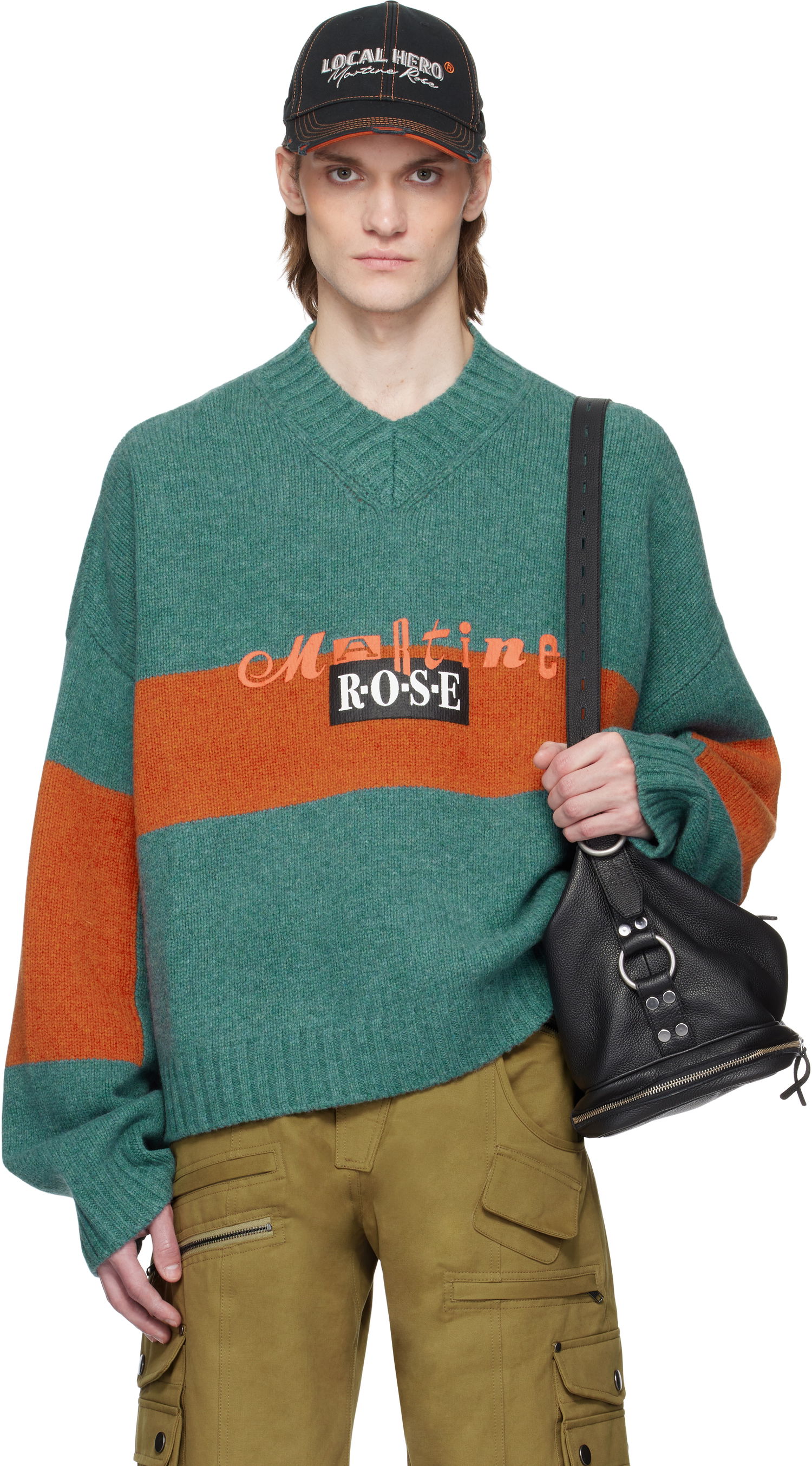Sweater Martine Rose Martine Rose Oversized Sweater Grøn | 957YA03413, 0