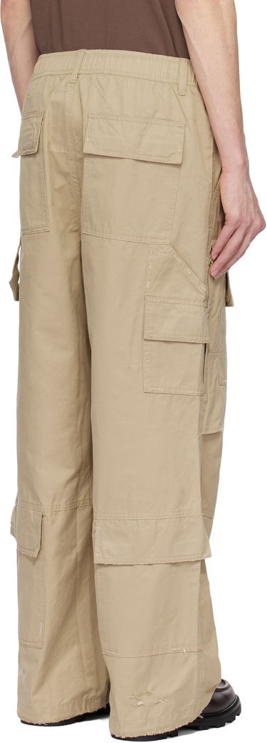Cargo bukser BAPE Relaxed Fit Cargo Pants Beige | 001PTK801317M, 2