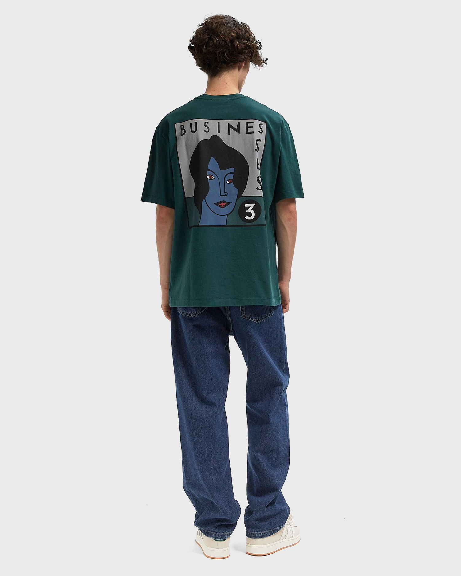 T-shirt By Parra NOTHING PLEASE Graphic T-Shirt Grøn | 54306, 1